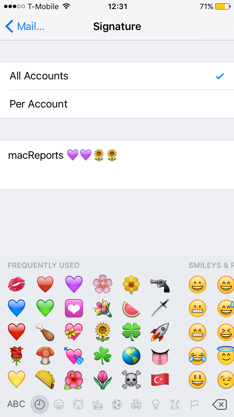 How To Customize Your Email Signature Ipad Or Iphone Macreports