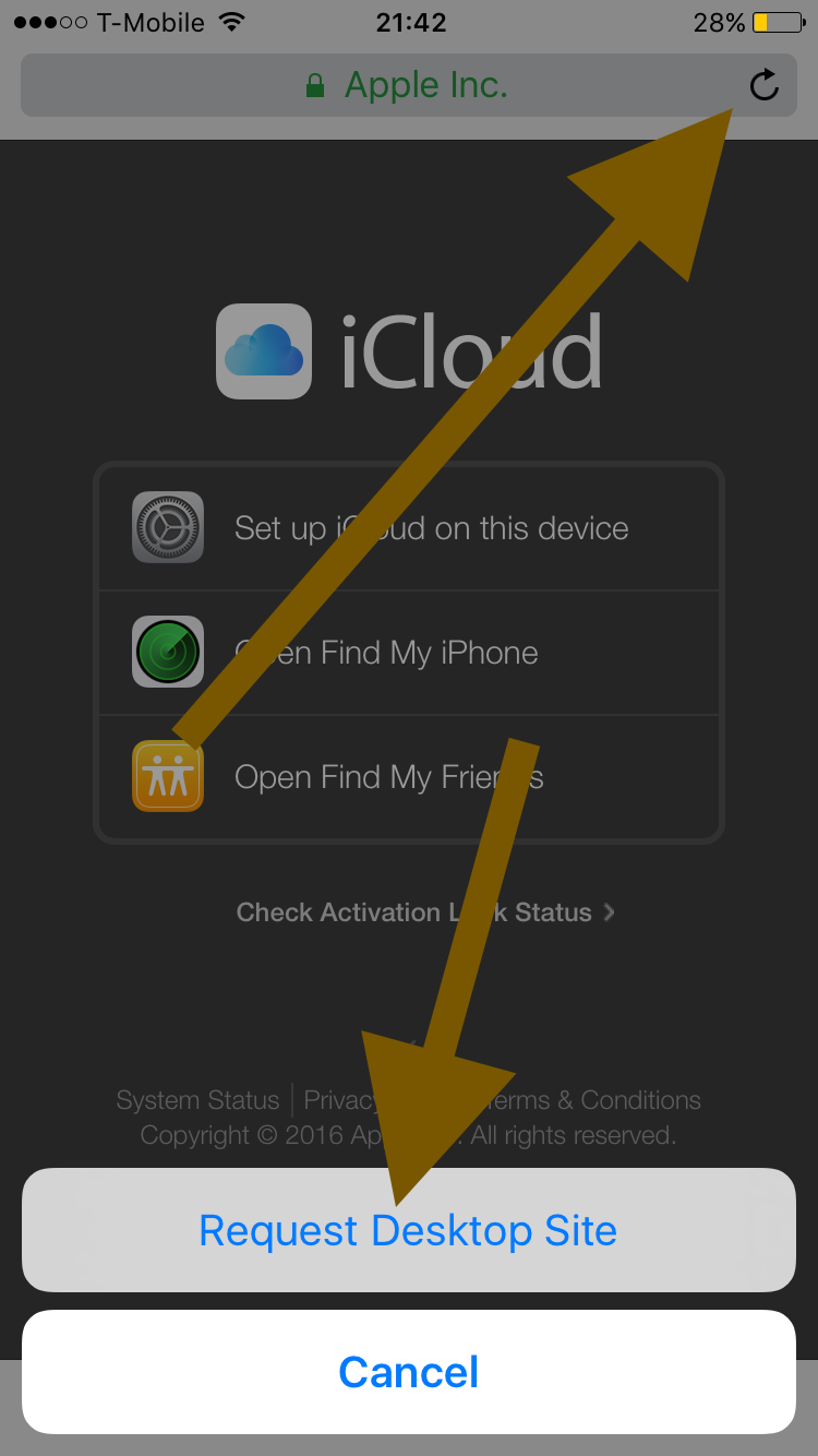 How To Sign In To iCloud.com From Your iPad Or iPhone 