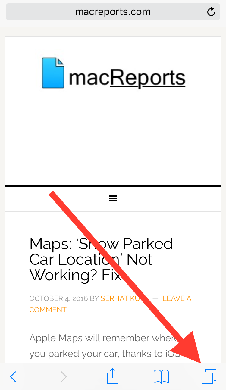 iOS Safari Tip: How To Close All Tabs At Once - macReports