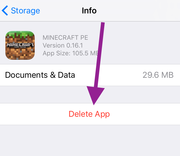 How to delete iOS apps