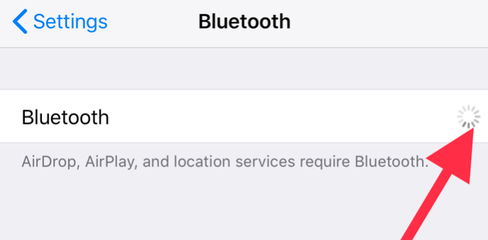 Ios Can T Turn On Bluetooth Fix Macreports