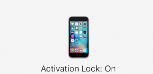 activation lock is on