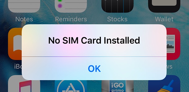 my iphone can't read my sim card