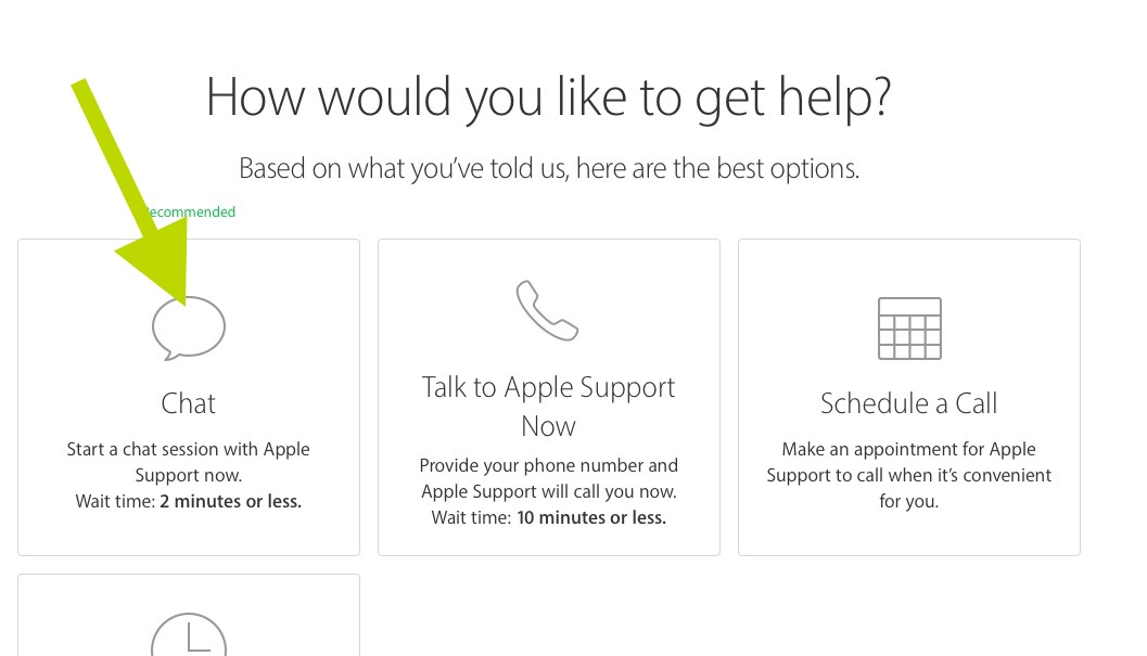 Apple support email