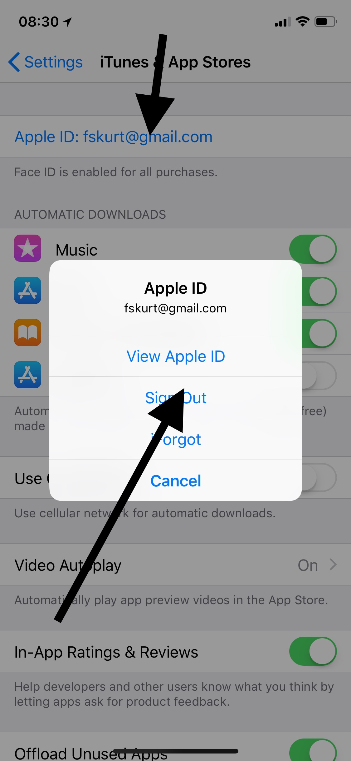 where to find subscriptions on iphone