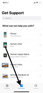 Apple Support app