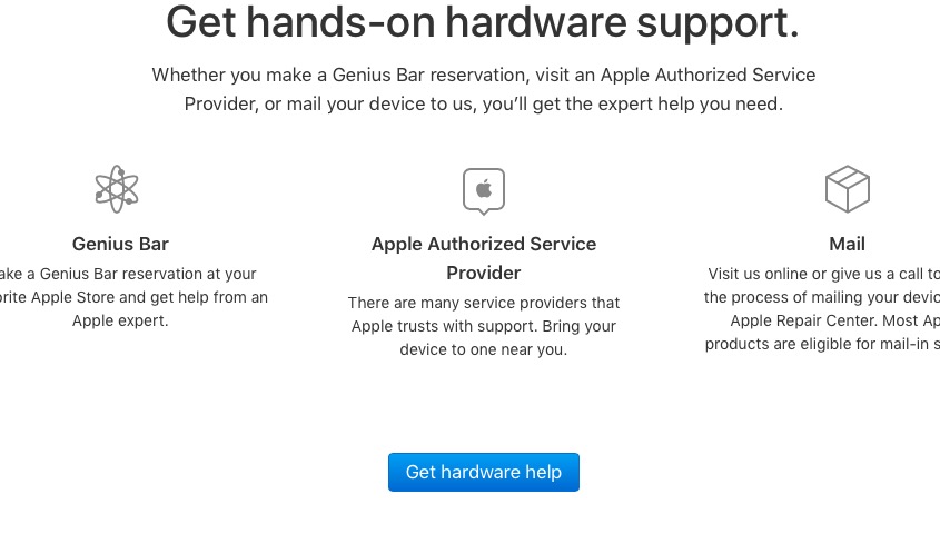 apple store domain appointment customer service