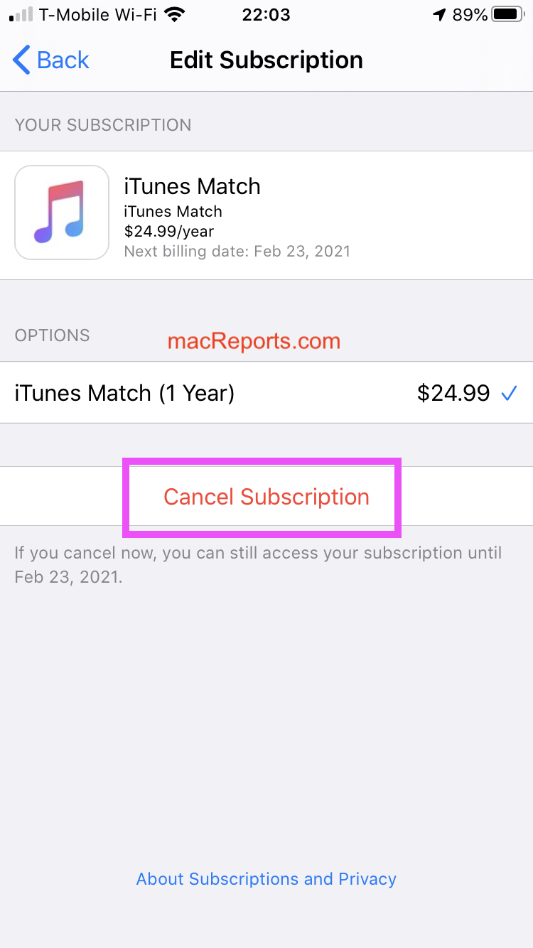 How To Cancel Apple Subscriptions