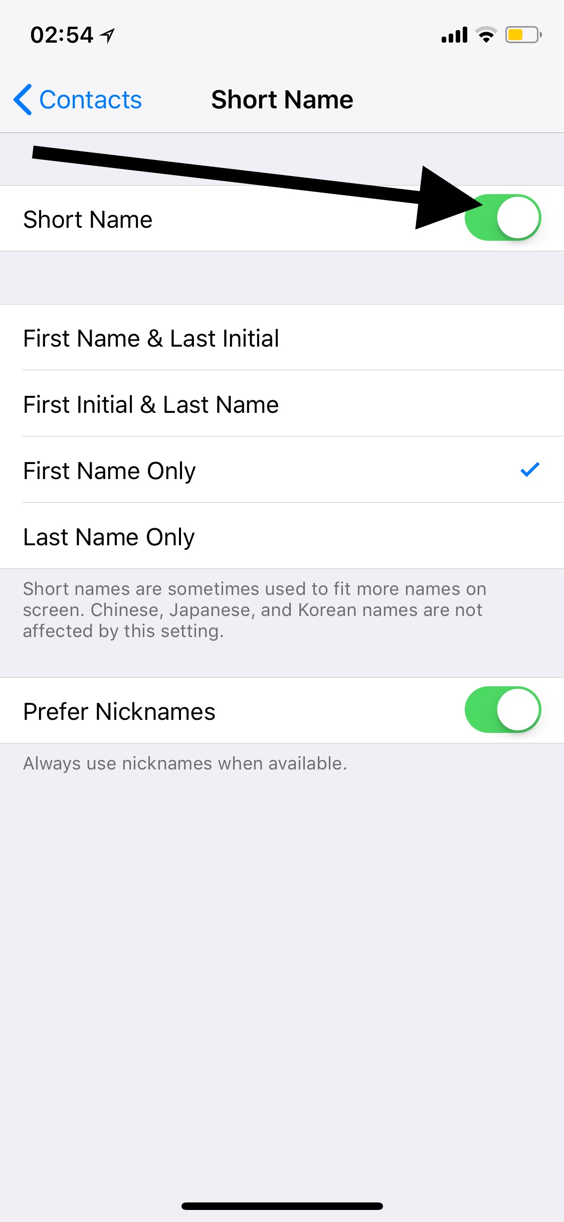 How to Fix Contact Names Not Showing, Appearing as Numbers in iOS