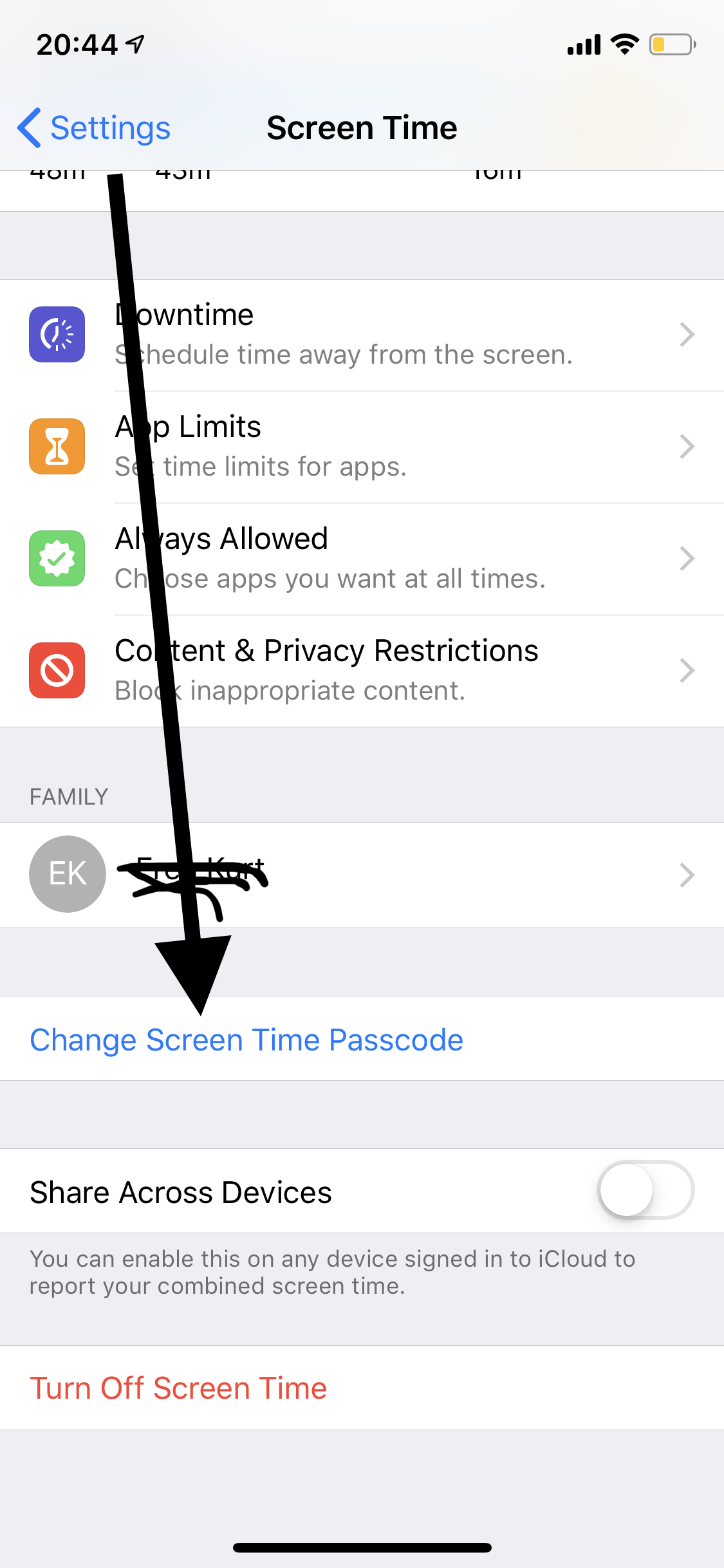 What Is Screen Time Passcode On Iphone