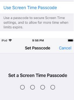 forgot screen time password for iphone