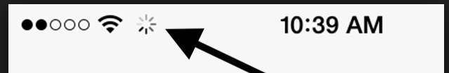 Constant Spinning Wheel In The Status Bar On Iphone Issue Fix Macreports