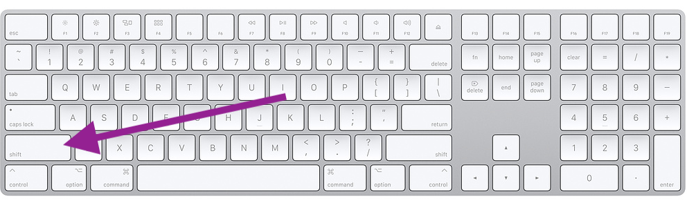 Shift Apple Keyboard - http://ecgvp.over-blog.com/