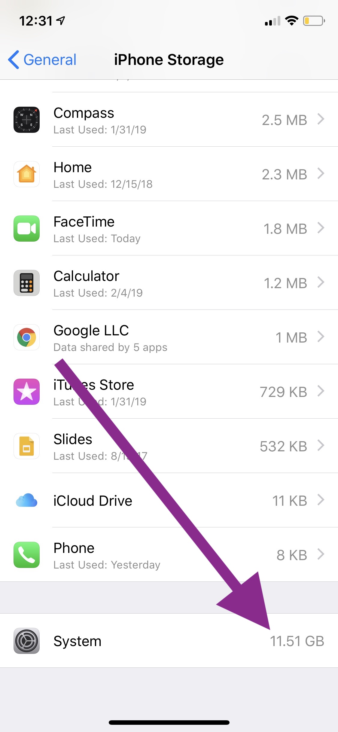 how to clear system storage on mac