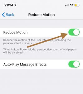 reduce motion