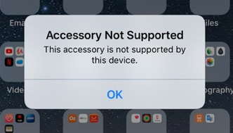 This Accessory Is Not Supported By This Device, Fix • macReports