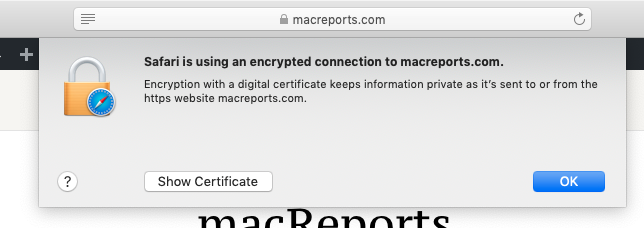 Safari Says: Not Secure. What Does It Mean? - macReports