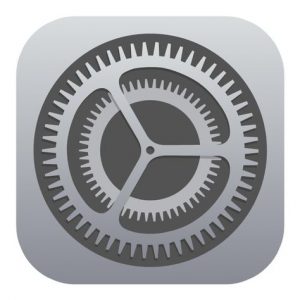 Settings app iPhone iPad 
