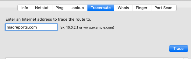 TraceRouteOK 3.33 download the last version for android