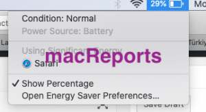 Battery condition
