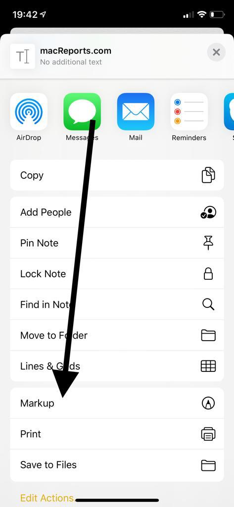 How To Export Notes From The Notes App As Pdf On Iphone Ipad Macreports