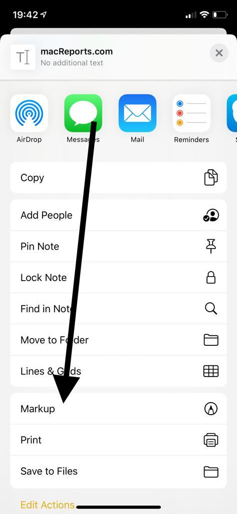 How To Export Notes From The Notes App As Pdf On Iphone Ipad