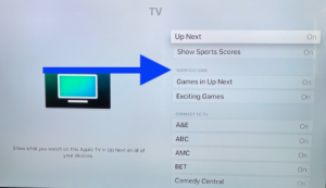 Apple TV Notifications