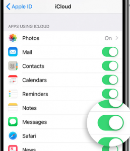 Messages iCloud