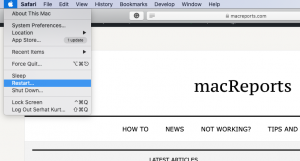Restart your Mac