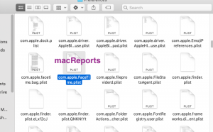 Mac Preferences files
