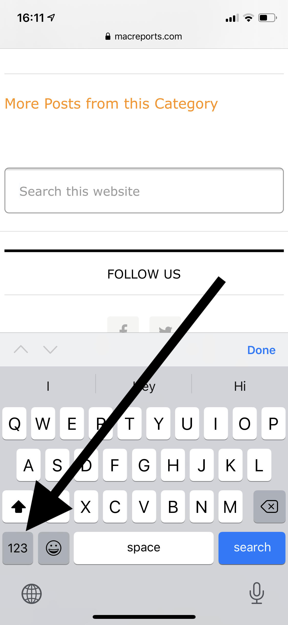 How To Enter The Degree Symbol On iPhone, iPad or Mac macReports