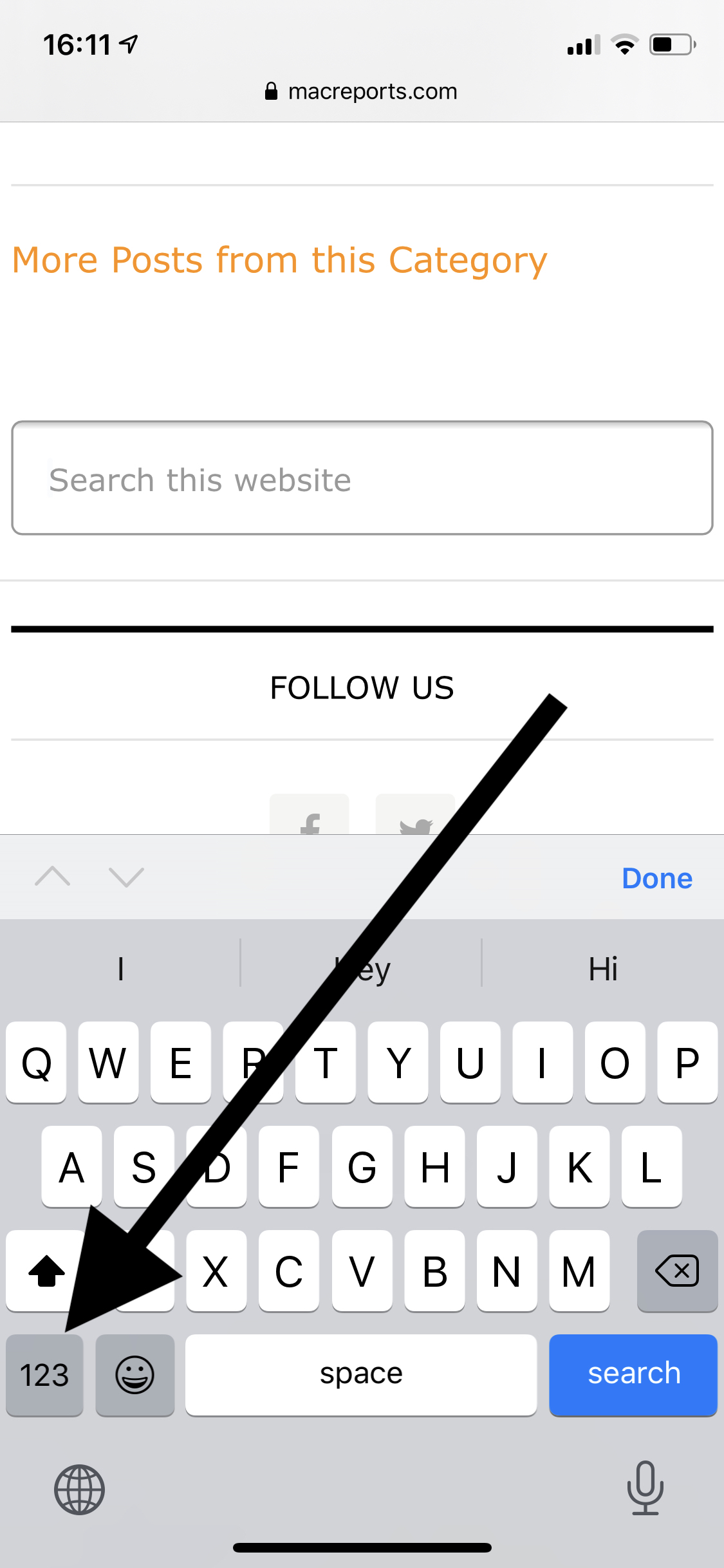 How To Enter The Degree Symbol On iPhone, iPad or Mac • macReports