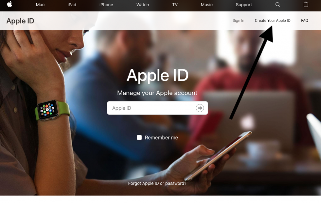 create a new apple id password