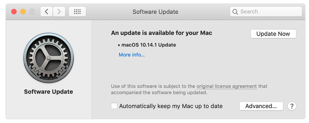 update mac os x 10.6.0