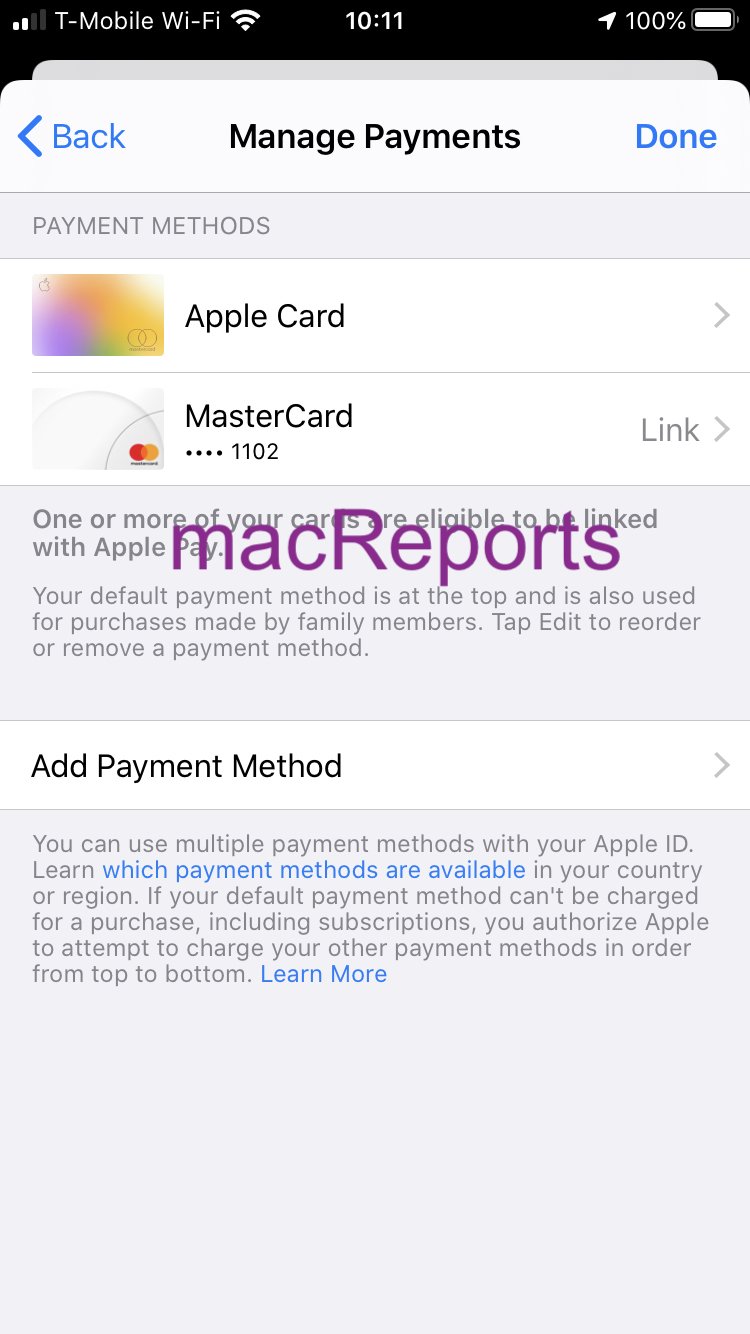 Google play store won t let me add payment method How To Remove Update Or Change Your Apple Payment Method Macreports