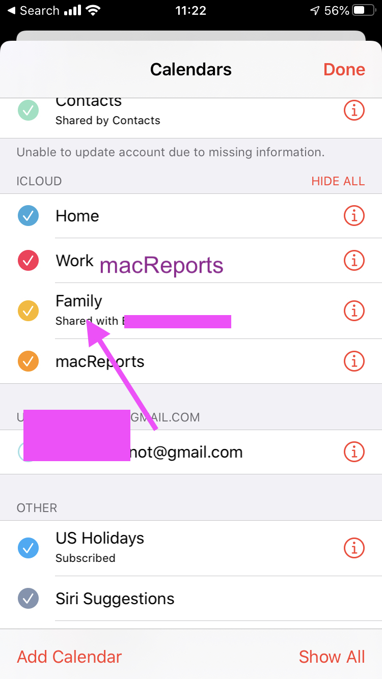 How To Create a Family Calendar • macReports