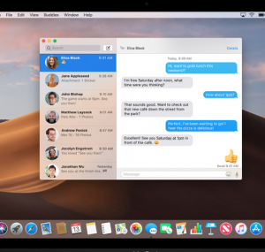 How to open text messages on mac