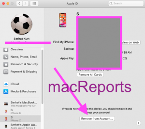 Mac remove a device