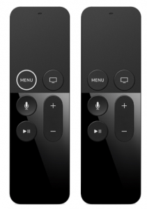 Siri Apple TV remote