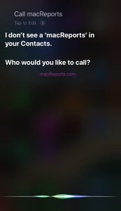 Siri Won't Recognize Contacts, Fix • macReports