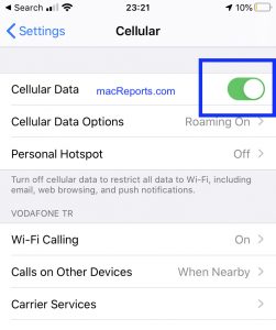 Cellular Data