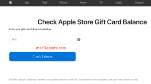 Apple Gift Card PIN