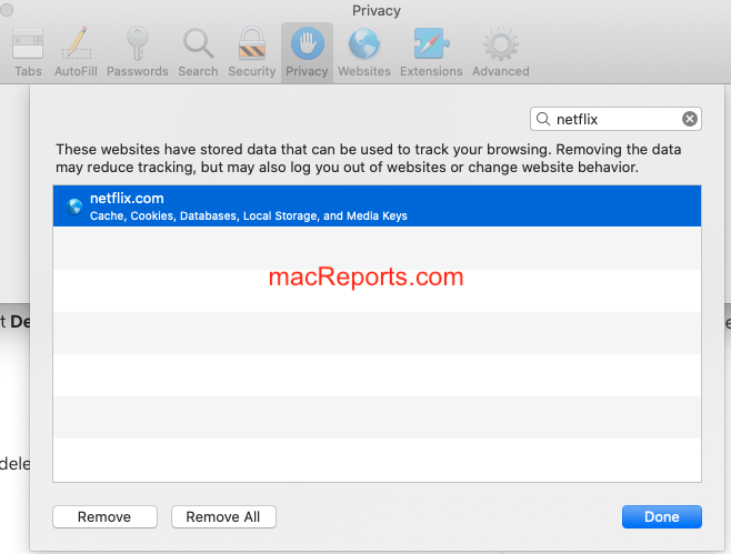 cannot open safari on mac because of a problem