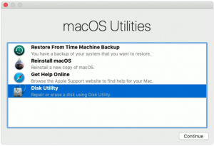 Disk Utility