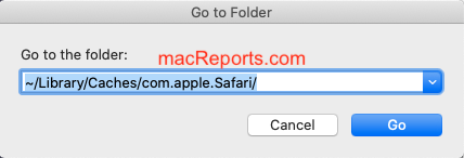 Safari cache