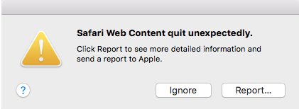 Safari Isn’t Responding, Keeps Crashing or Freezing, Fix • macReports