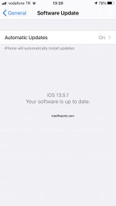 Software Update