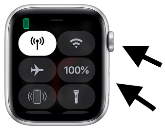 Force restart Apple Watch
