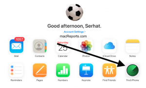 iCloud Find iPhone