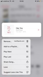 Remove songs from iPhone